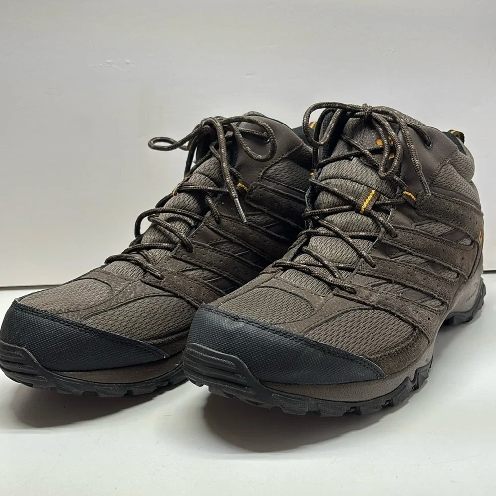COLUMBIA PLAINS BUTTE MID WATERPROOF HIKING SHOES SIZE 14 EXCELLENT CONDITION