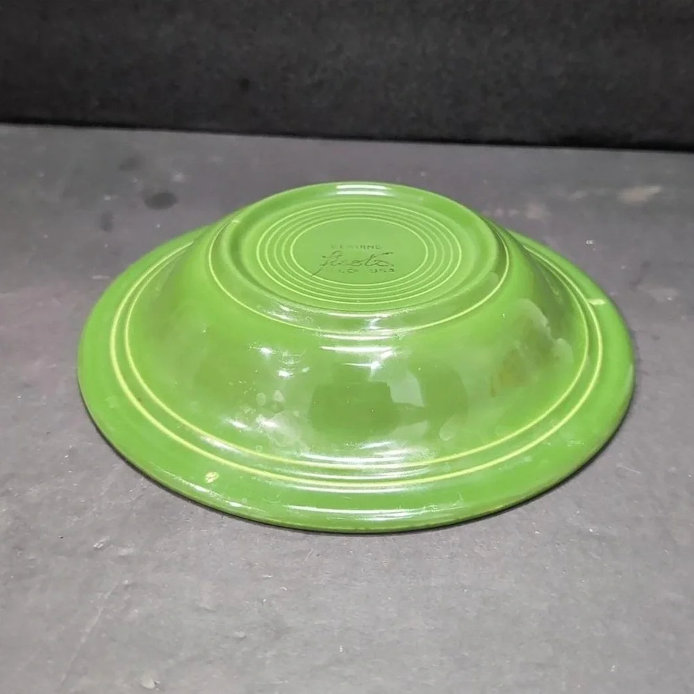 Fiestaware Forest Green Vegetable‎ Salad Bowl, Fiesta Serving Ware, Replacement
