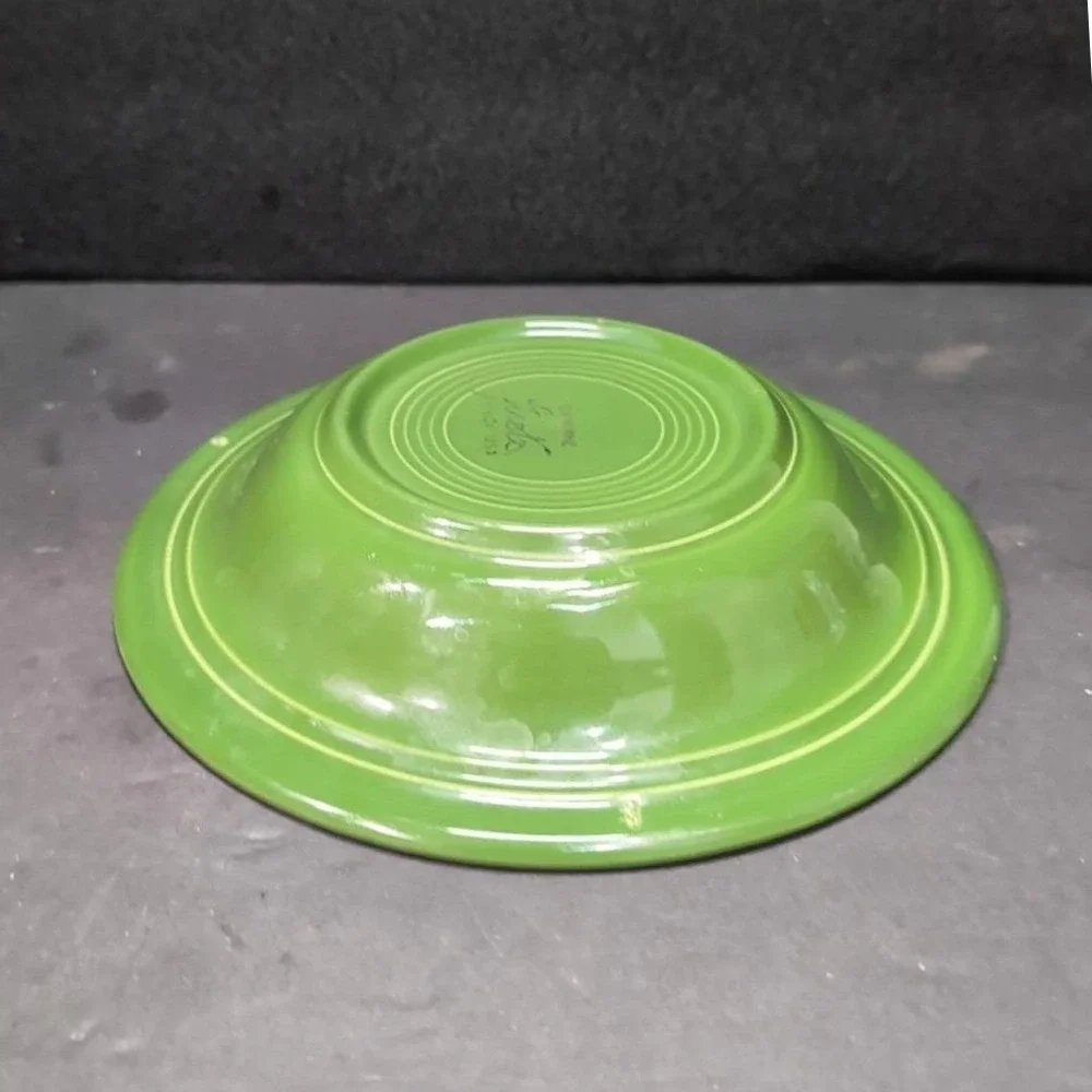 Fiestaware Forest Green Vegetable‎ Salad Bowl, Fiesta Serving Ware, Replacement