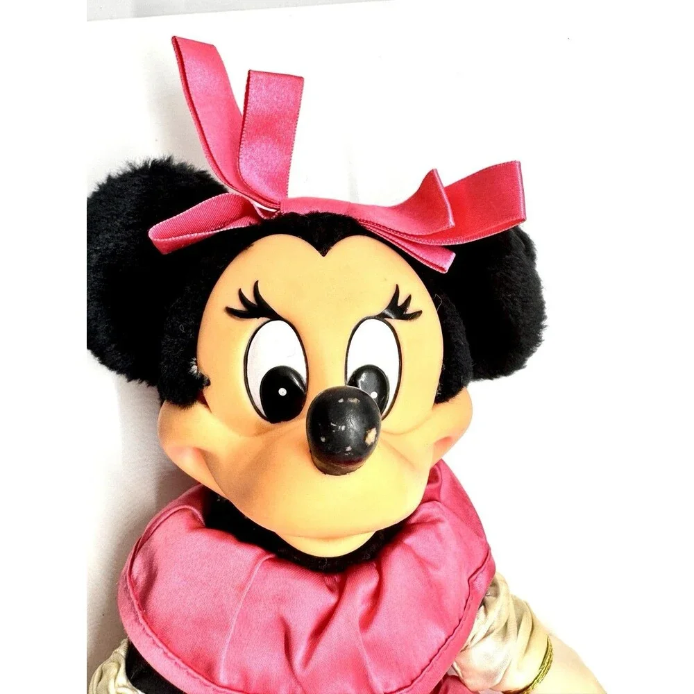 Vintage 1982 Applause Minnie Mouse Plush Doll 10