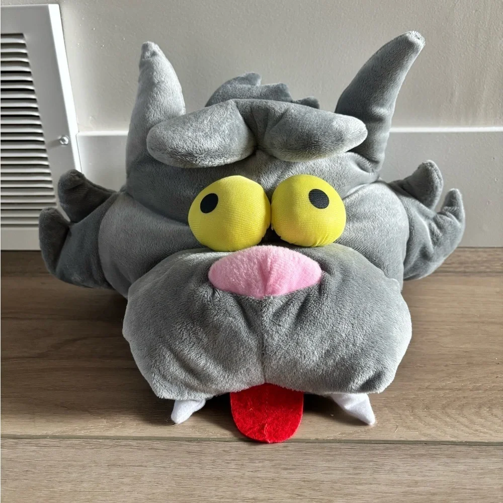 Universals Simpsons Scratchy The Cat Plush Head Hat CosPlay Costume EUC