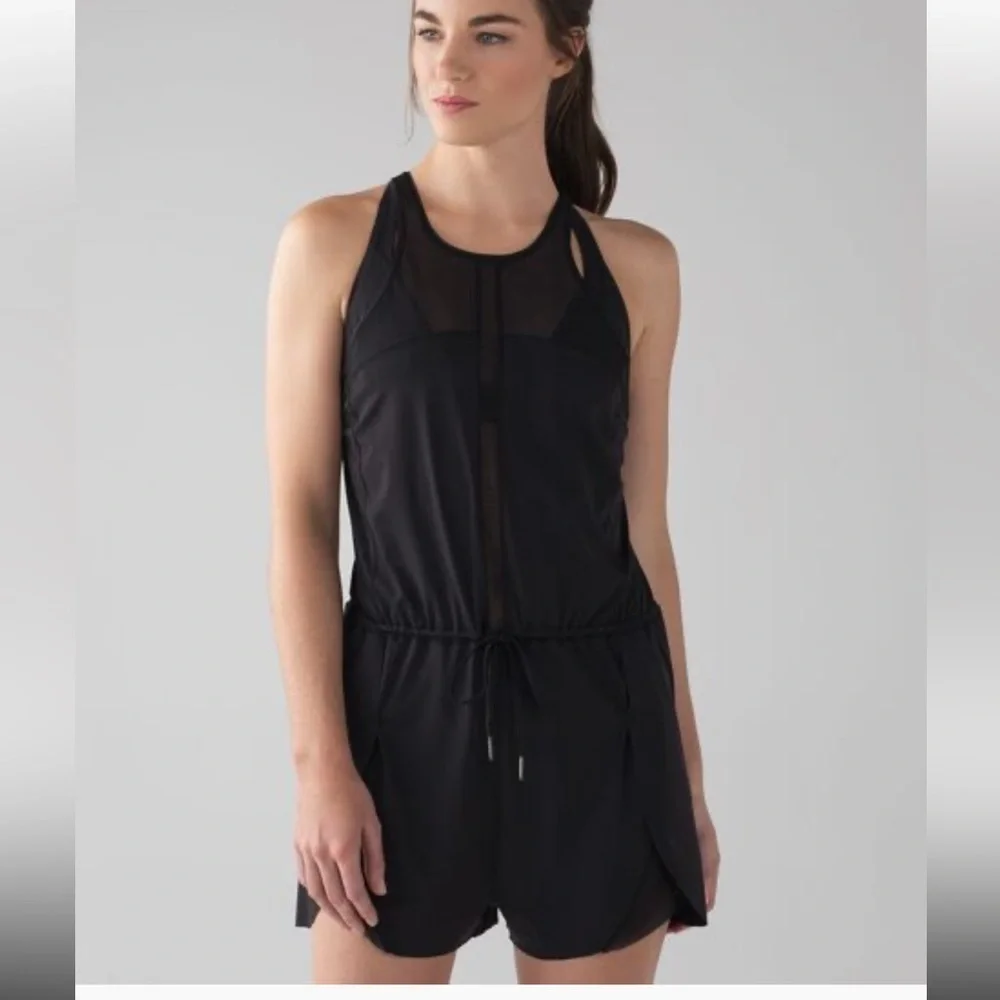Lululemon Revitalize Romper in Black