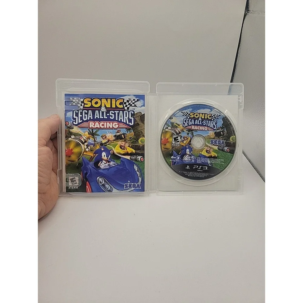 Sonic & Sega All-Stars Racing (Sony PlayStation 3, 2010) Complete PS3 NO MANUAL