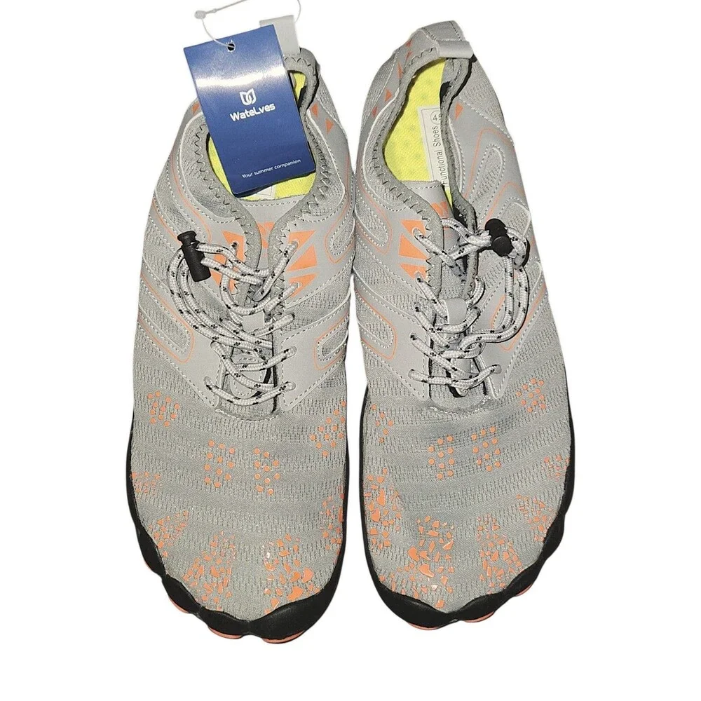 Watelves Men's Or Women's Water Shoes Barefoot Trail Runner Wide Toe Box Size 45