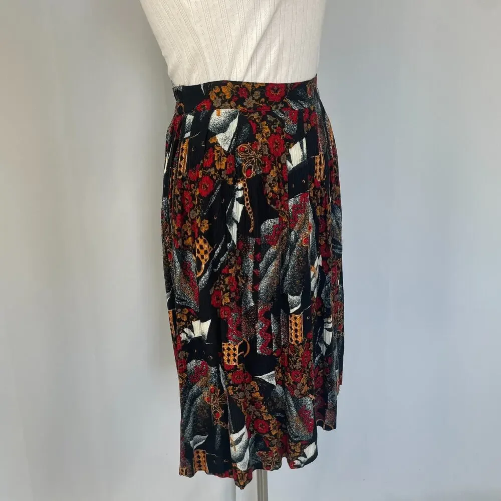 Leslie Fay vintage pleated