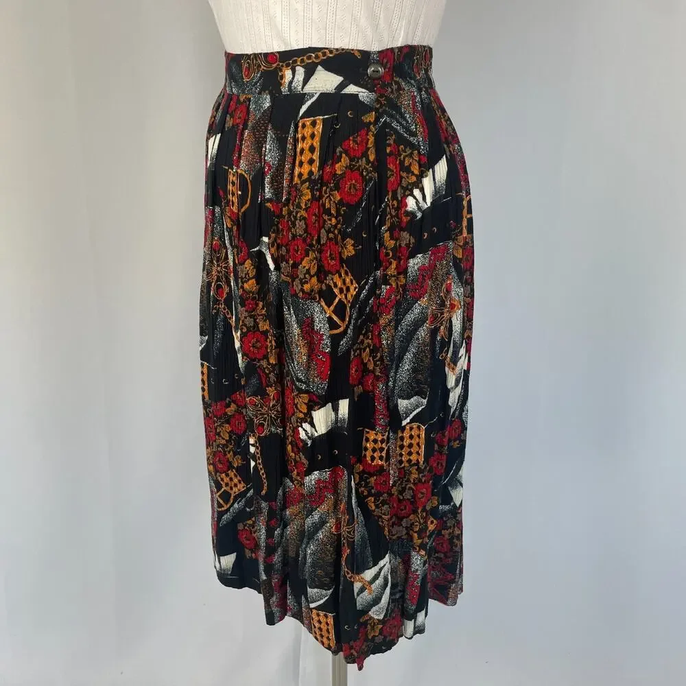 Leslie Fay vintage pleated
