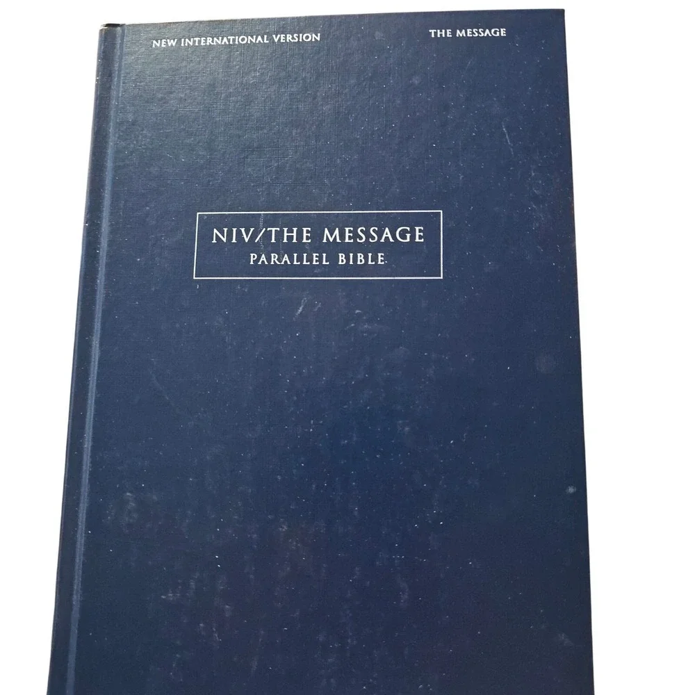NIV/The Message® Parallel Bible‎ Hardcover  Zondervan Blue