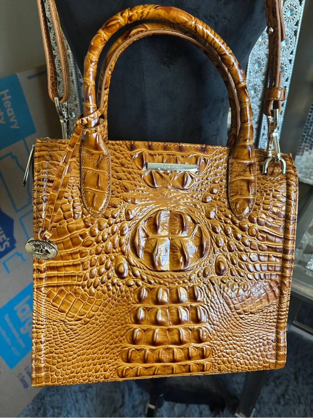 Brahmin polished daily texture