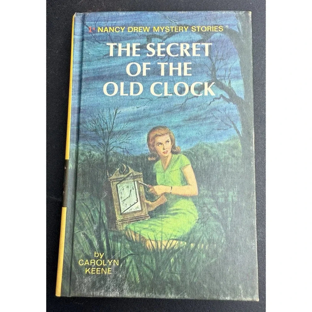 The Secret of the‎ Old Clock by Carolyn Keene (1959, Hardcover) Nancy Drew