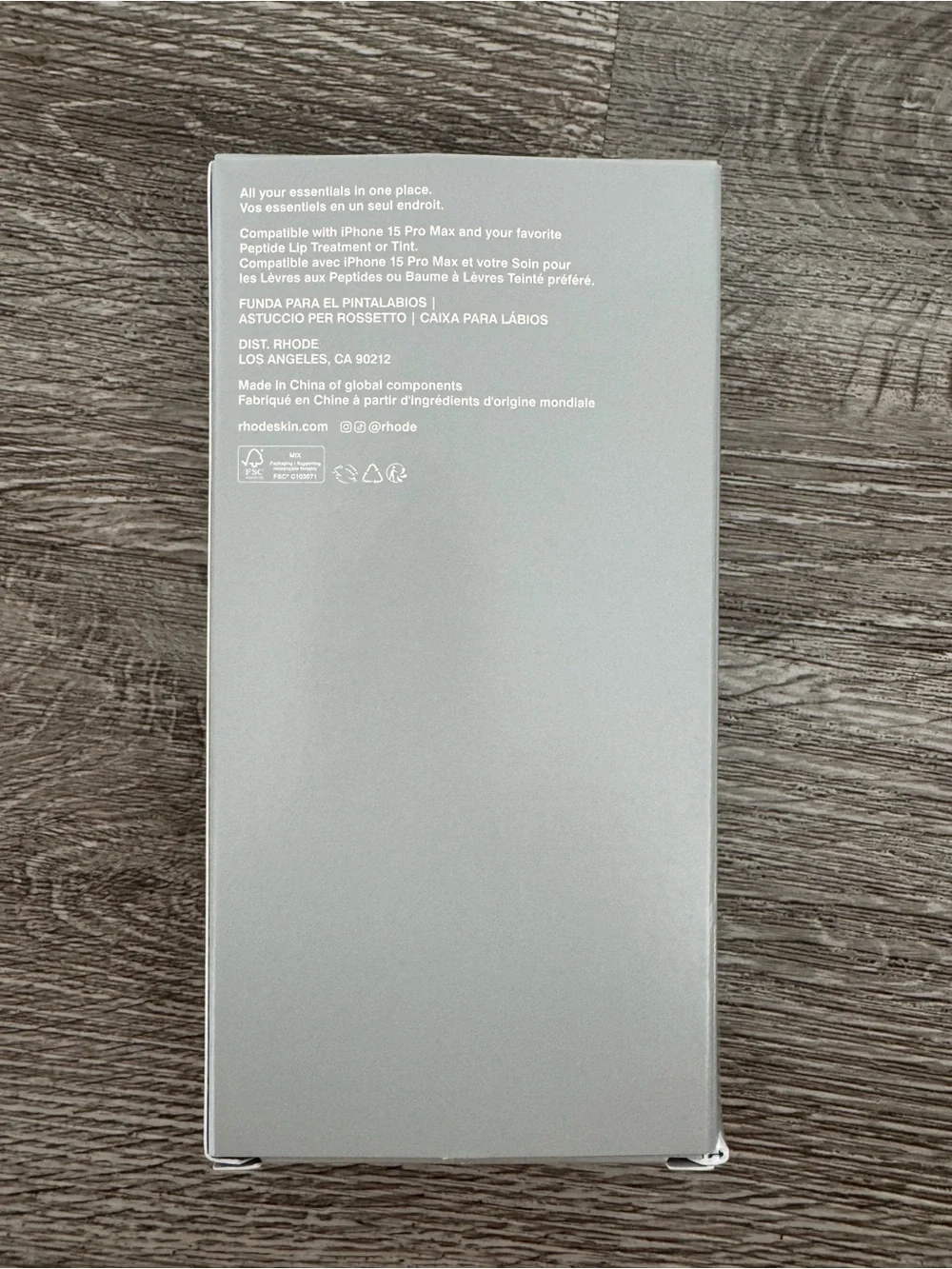 rhode skin iconic case