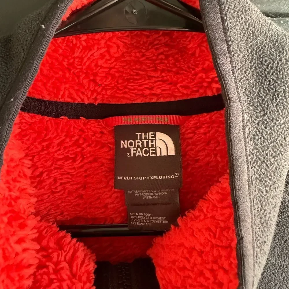 The North Face Men's Black and Red Performance Jacket