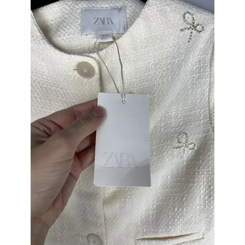 Zara girls tweed