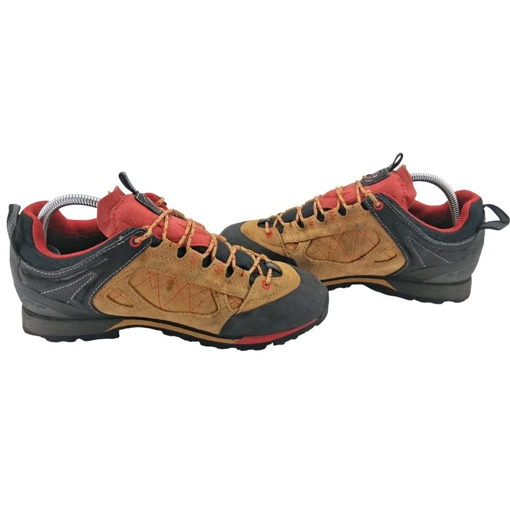 Mammut Ridge Low GTX Shoes Mens Size 9 Brown Waterproof Hiking Suede Trail