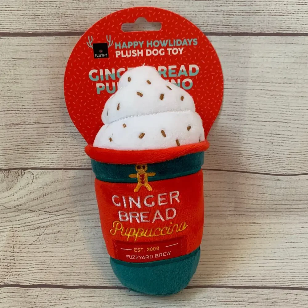 Happy Howlidays gingerbread puppuccino