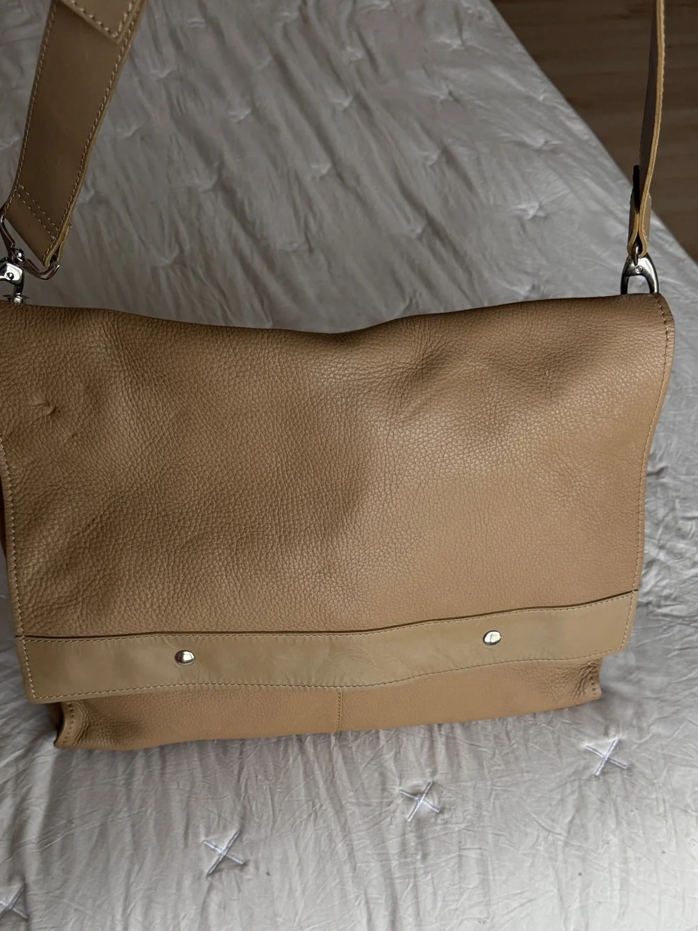 Wilson leather Computer bag used