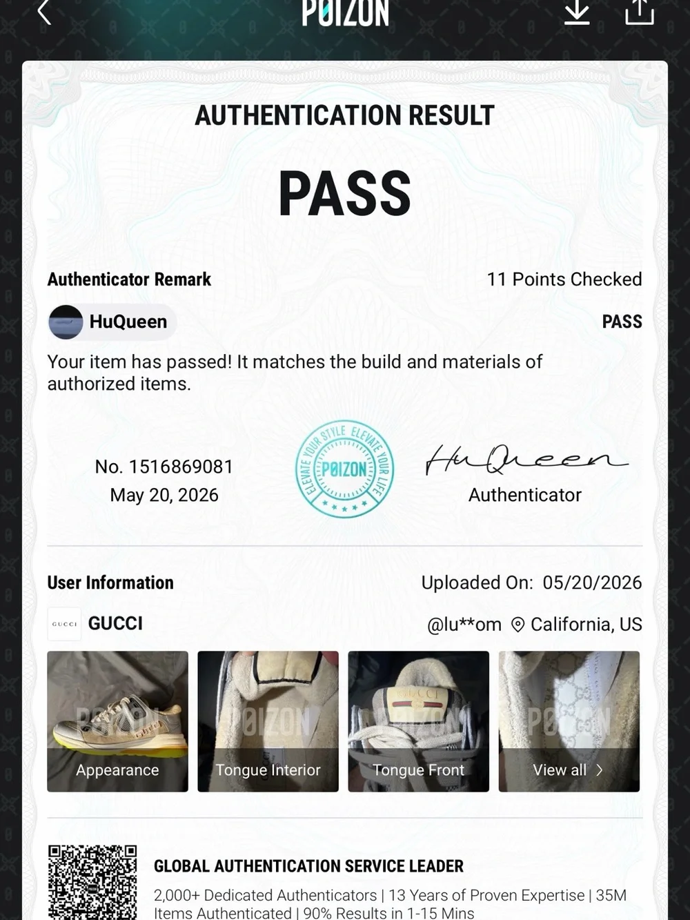 Gucci preowned great