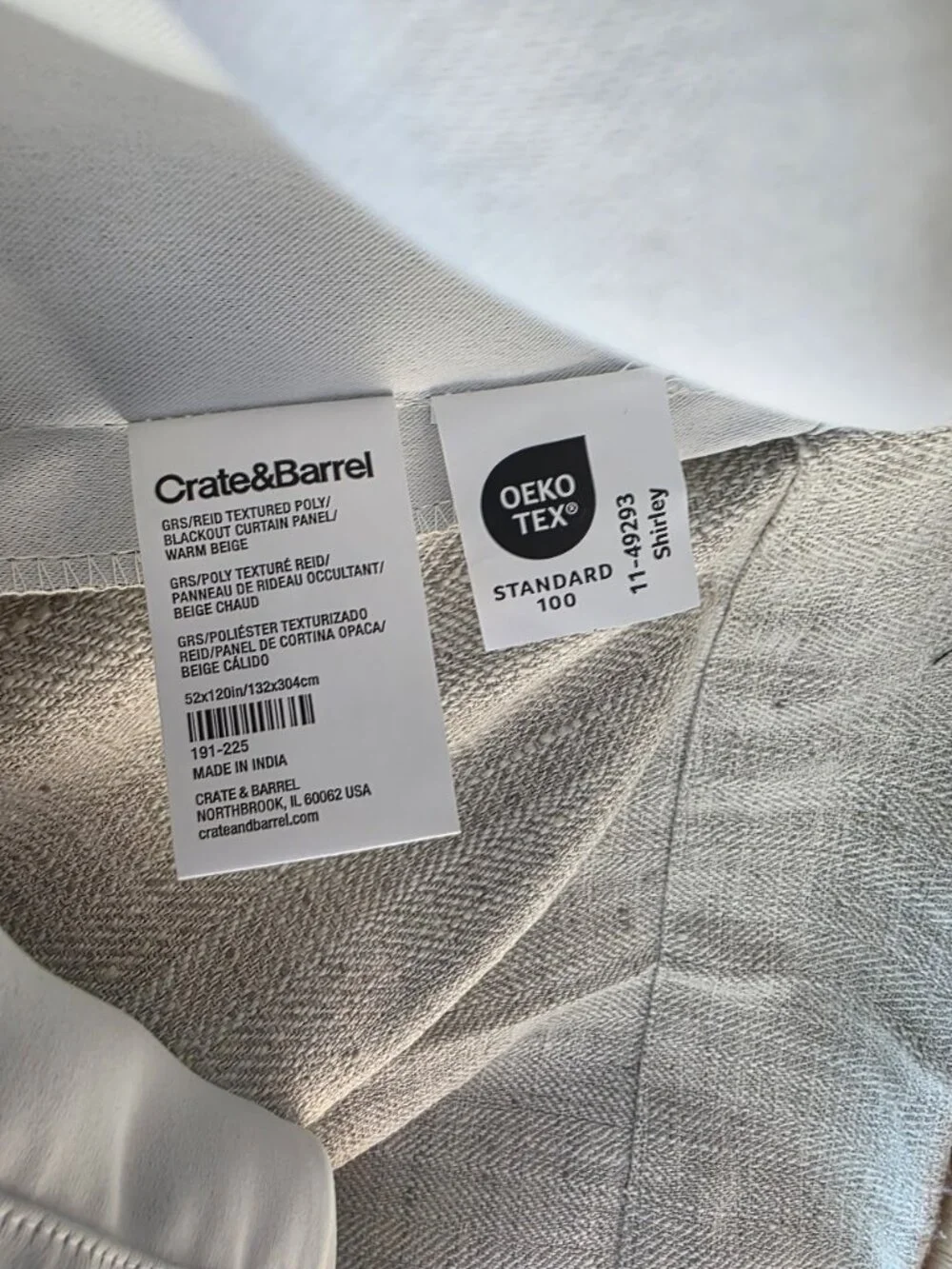 Crate&Barrel never been