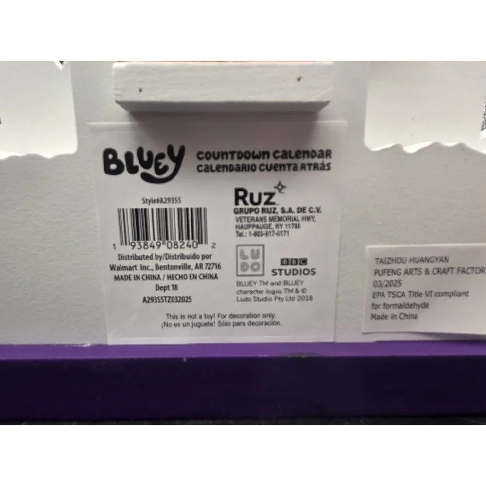 Bluey bingo halloween