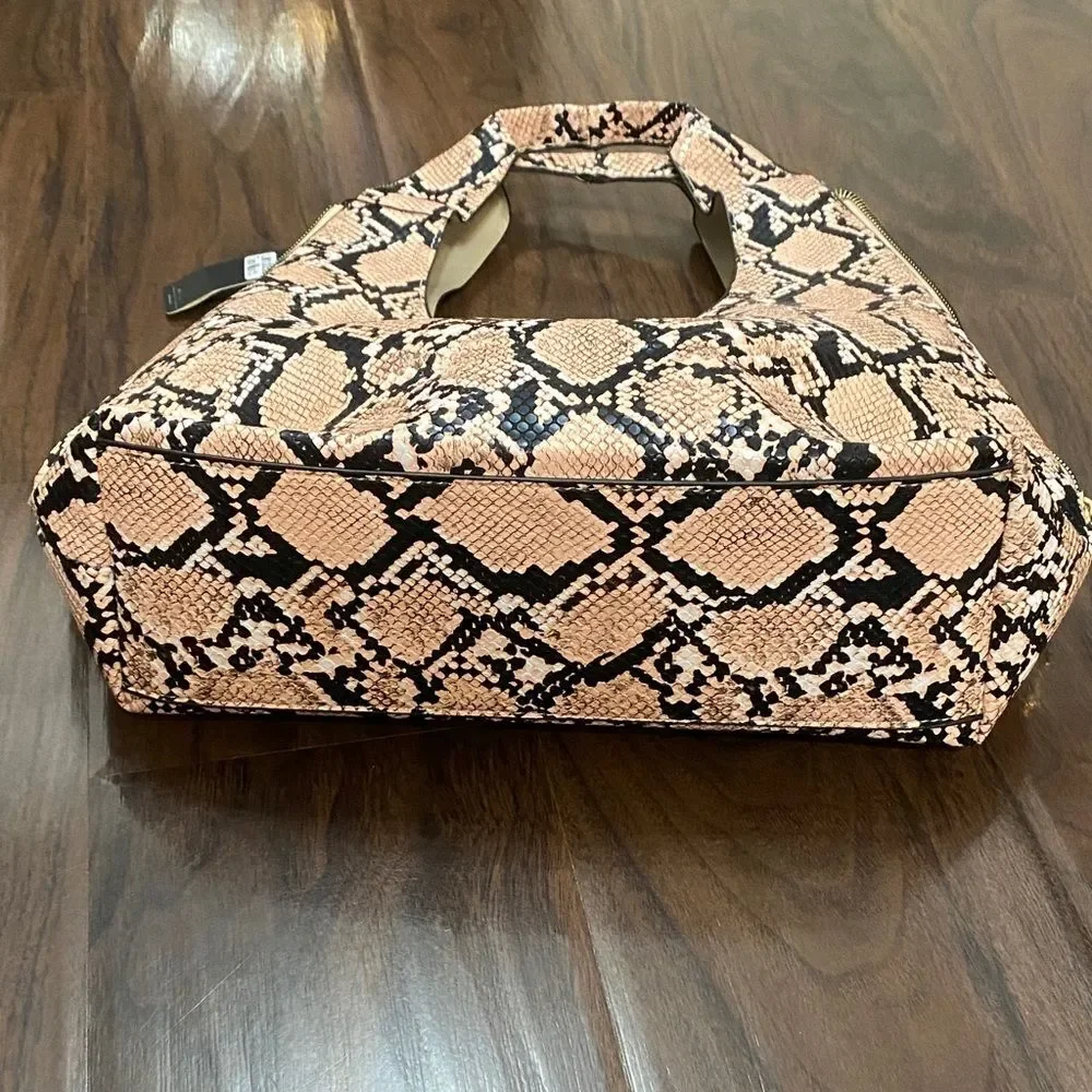Ustyle Snakeskin Pattern Hobo Bag