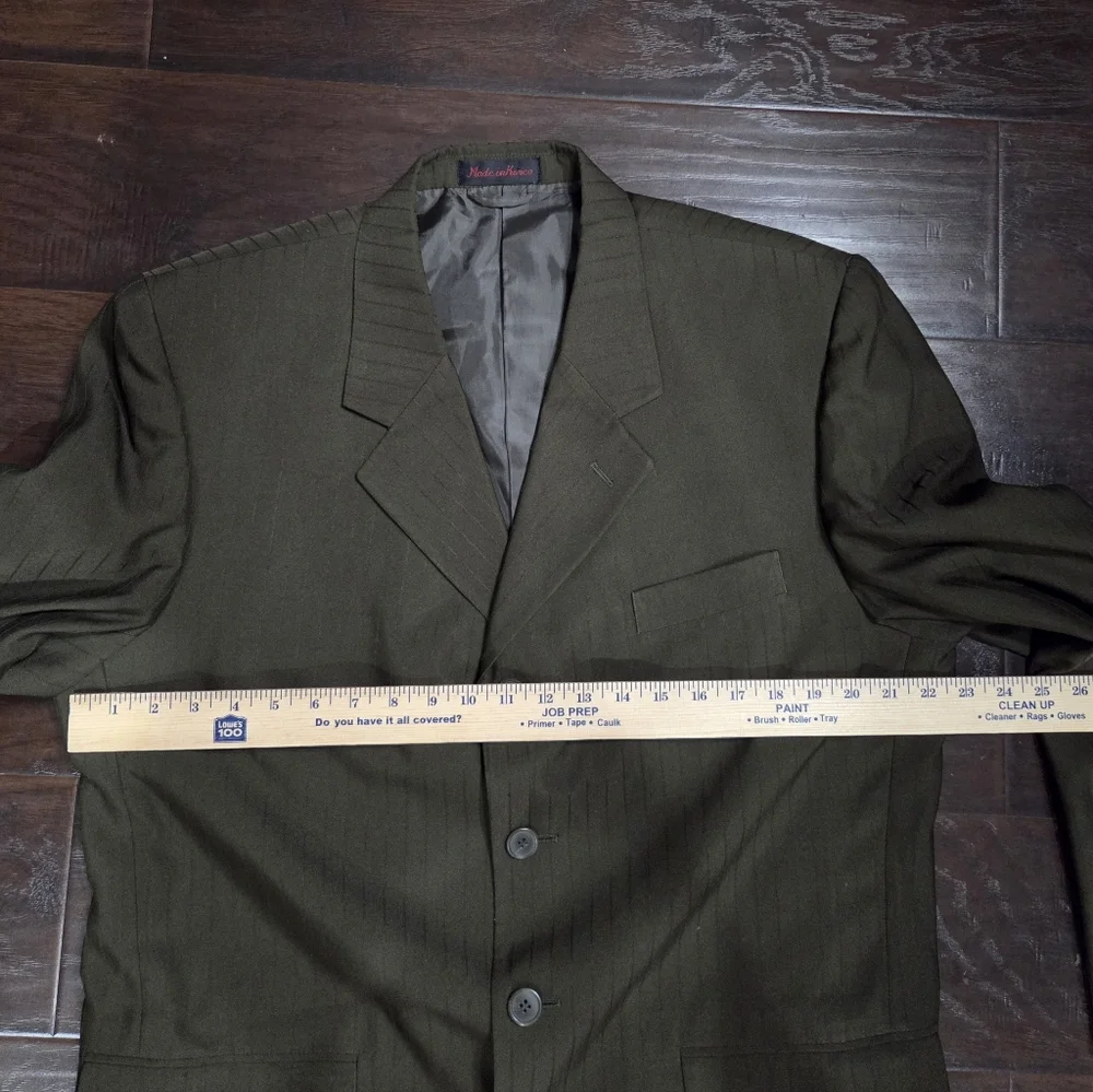 Luighi Balini Dark Olive Green Suit