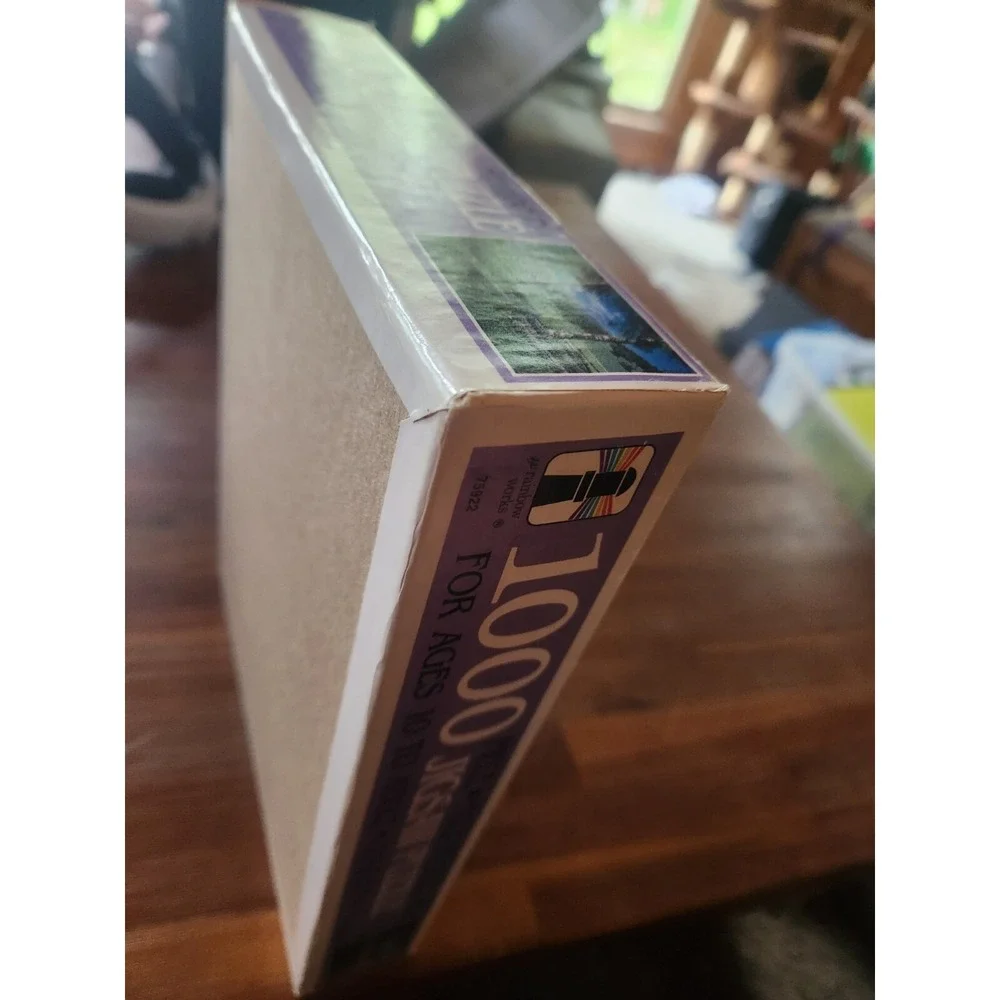 Vintage Rainbow Works Jigsaw Puzzle-1000 Pieces-Gray's‎ Basin, Wyoming - Sealed