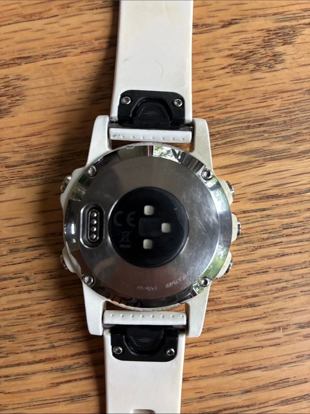 garmin smartwatch white