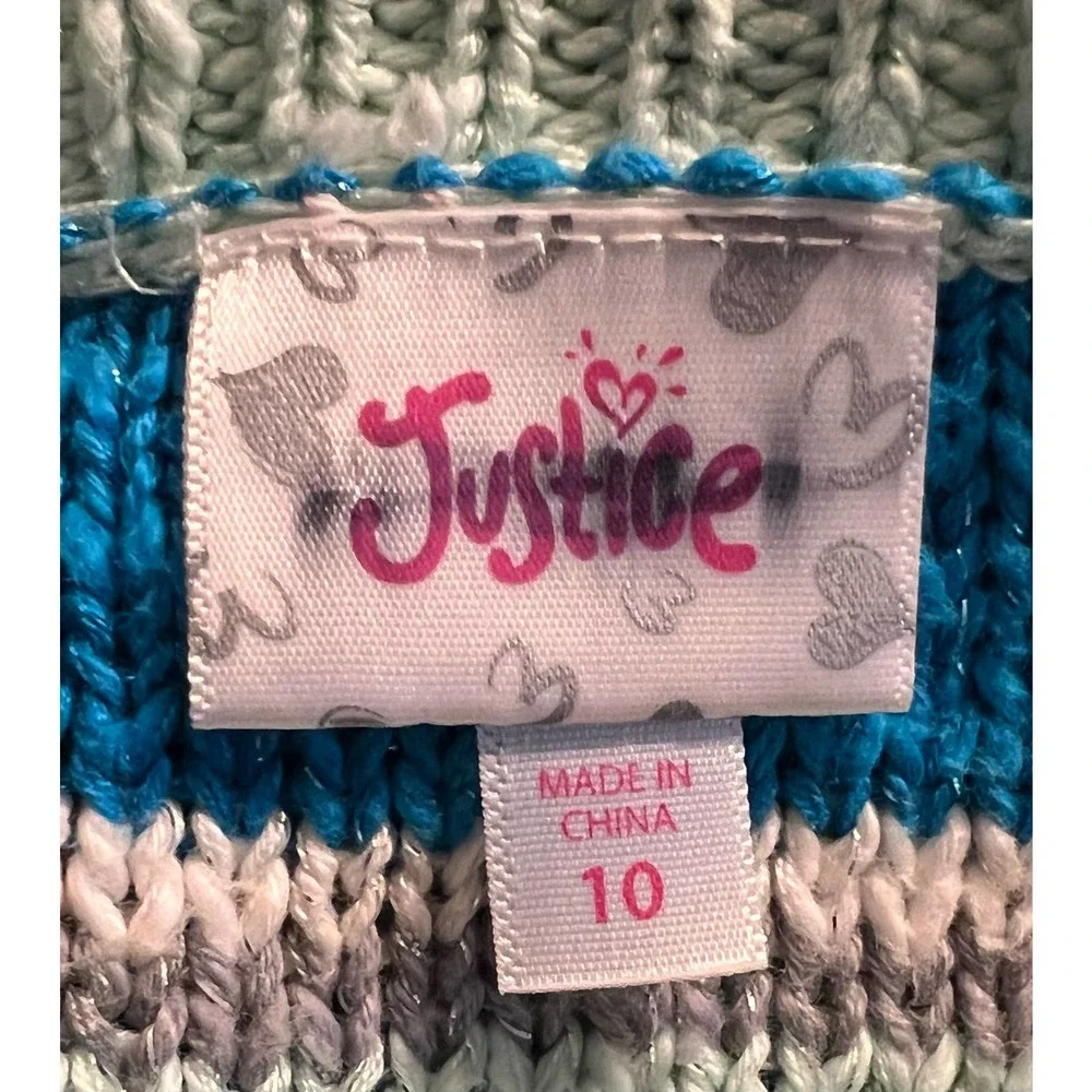 Justice girl green