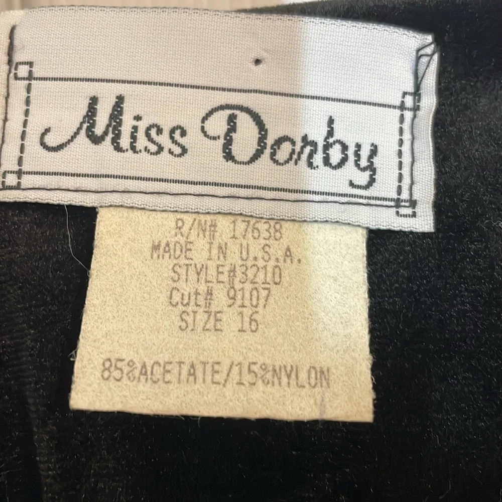 Miss Dorby new tags