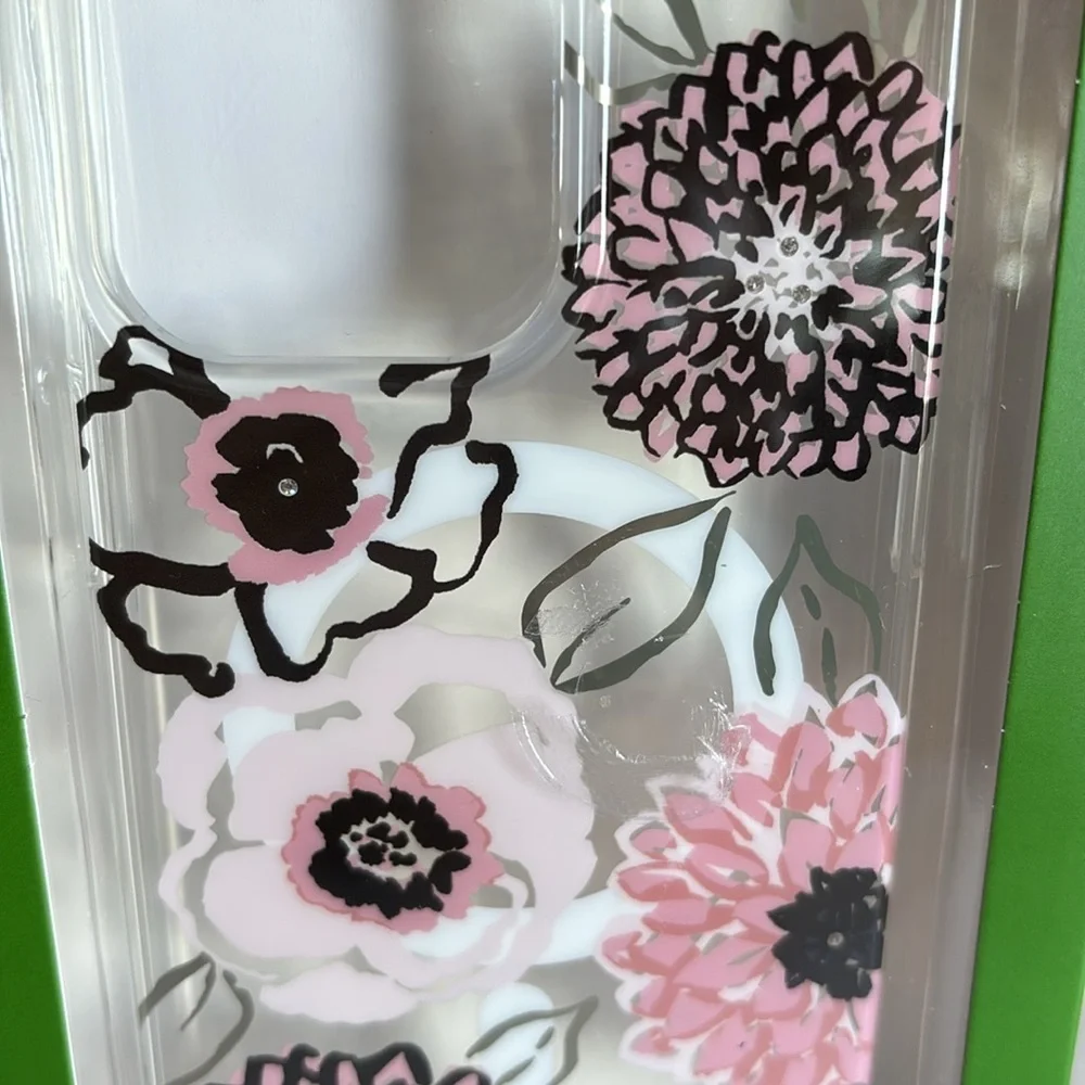 Kate Spade protective case for iPhone, MagSafe compatible
