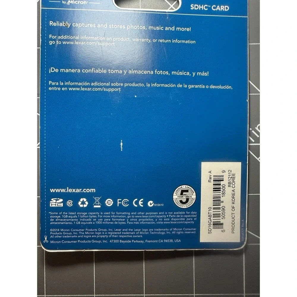 Lexar 16gb sd