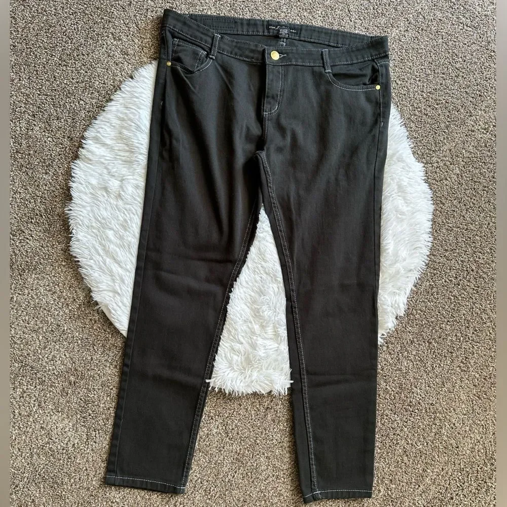 South Pole‎ Jeans Dark Gray Womens Size 15