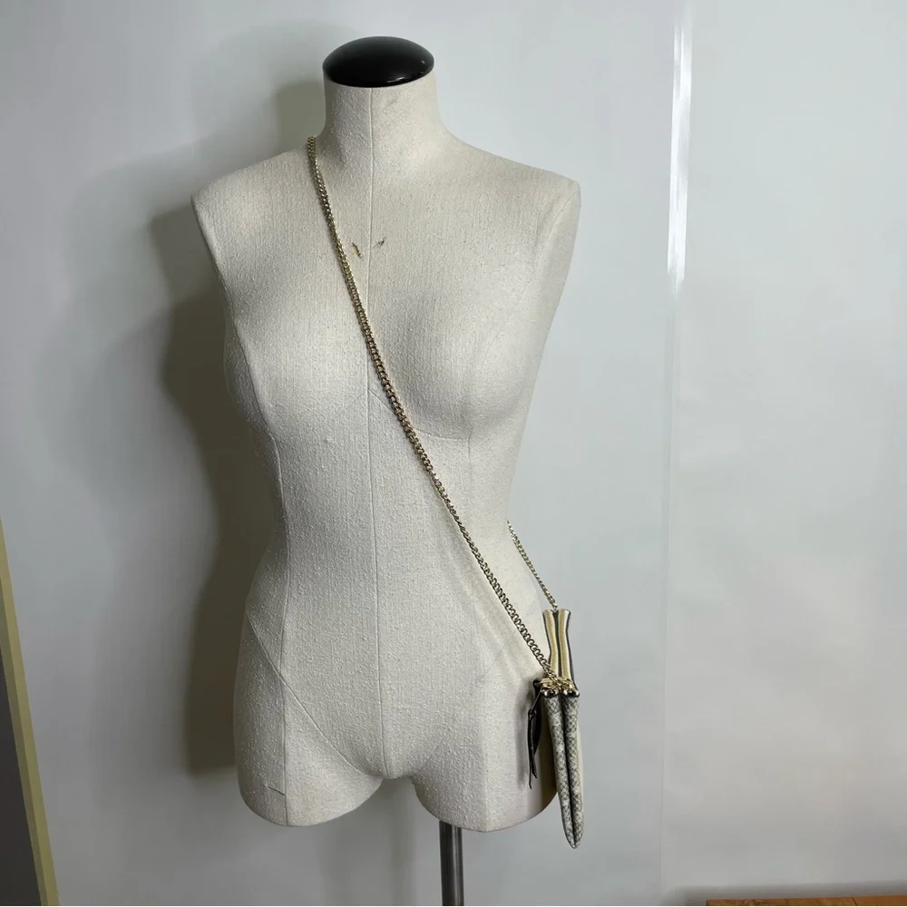 EUC Coach Snakeskin Leather Crossbody Bag‎