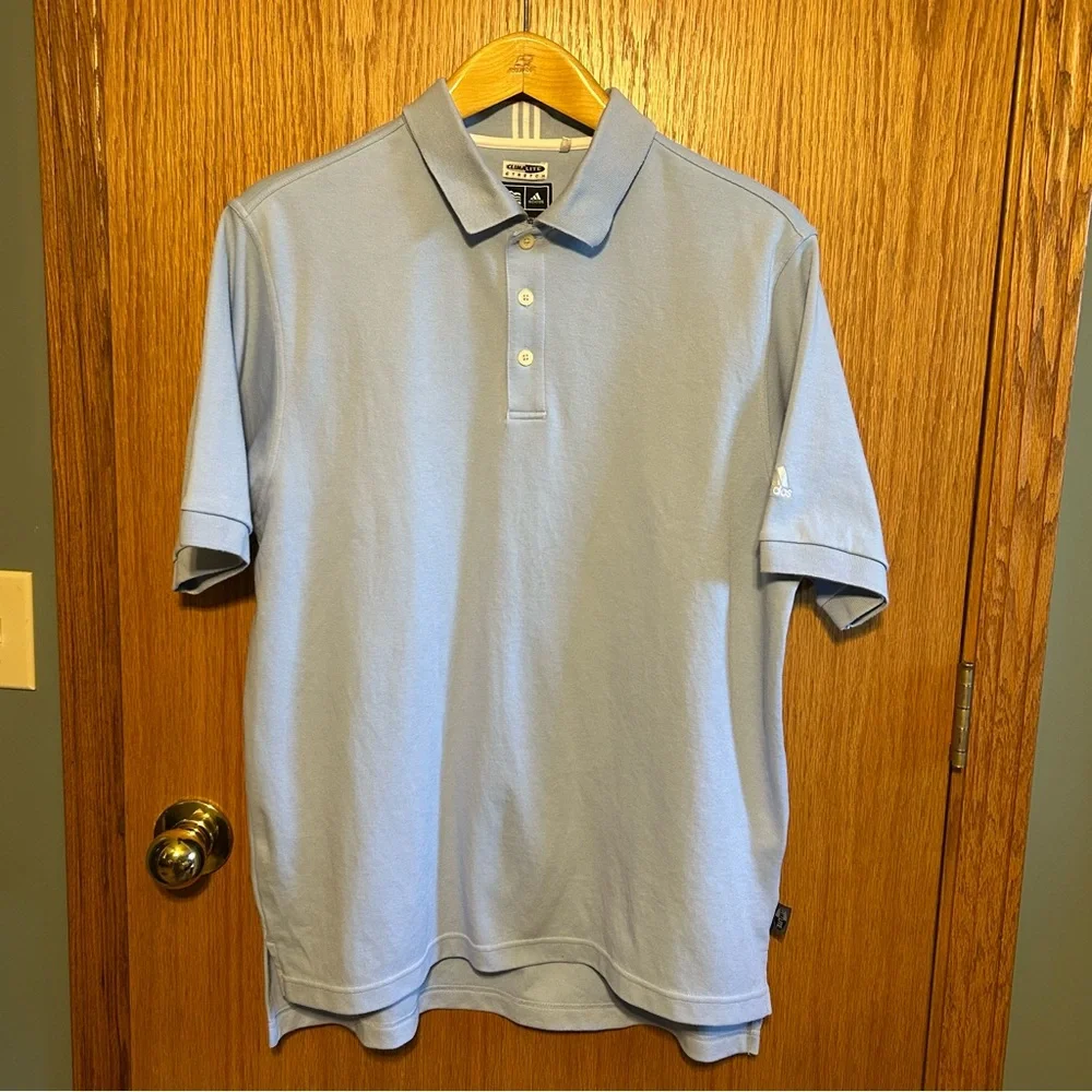 Adidas Men’s‎ Medium Polo Shirt Climalite Golf Casual