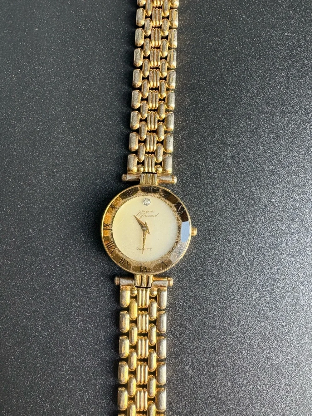 Jacques Piccard Gold-Tone Women's Quartz Bracelet Watch