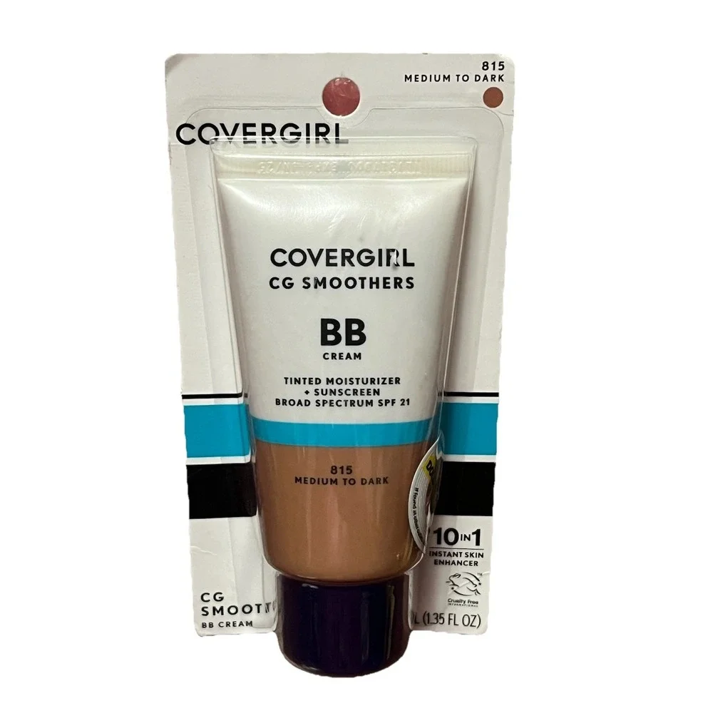 CoverGirl CG Smoothers BB Cream, Medium To Dark # 815 SPF 21, 1.35 fl oz