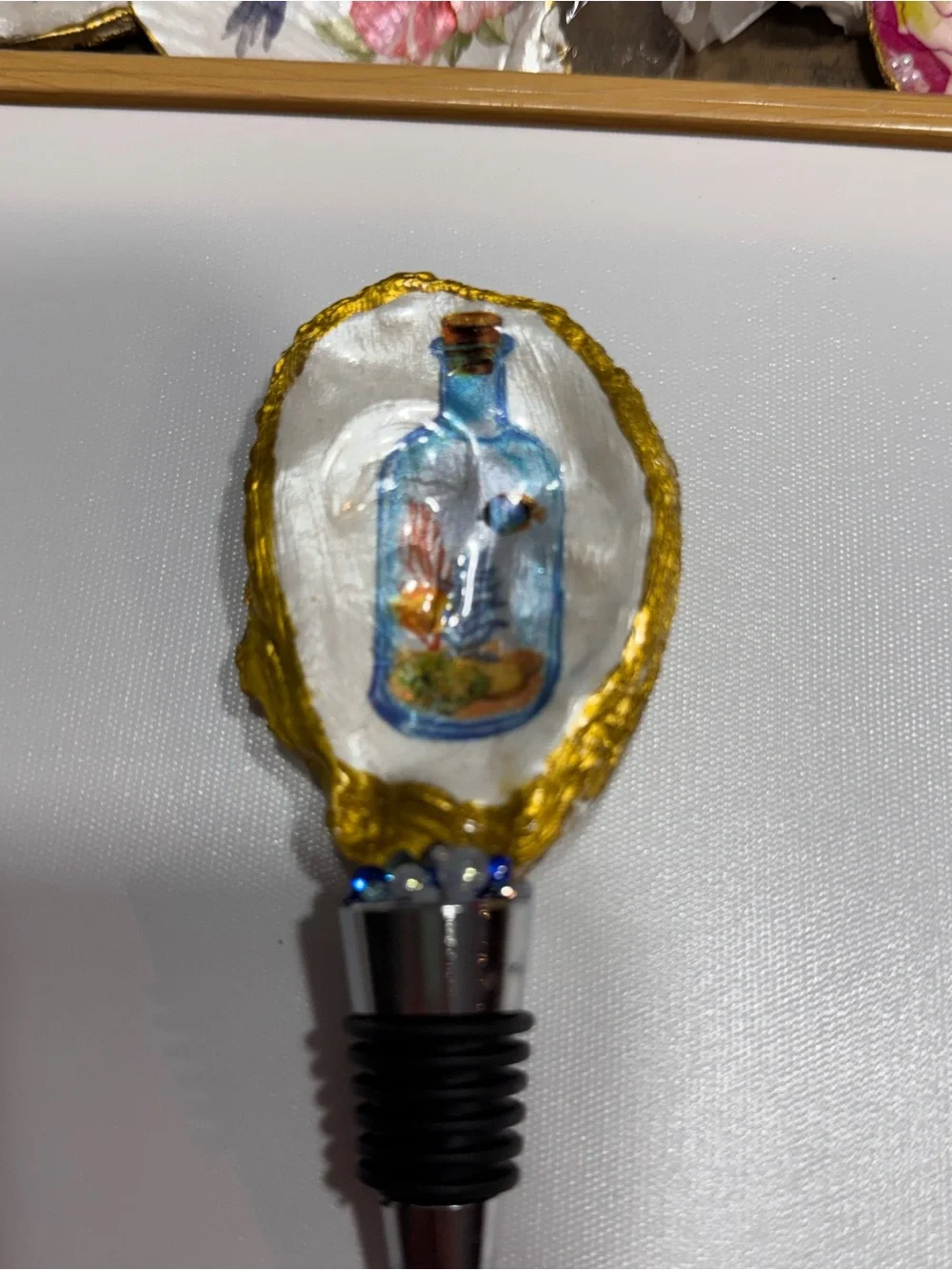 Handmade bottle stopper