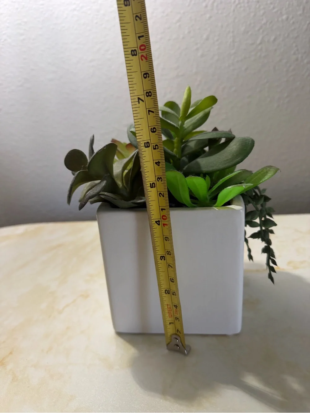 Source Unknown faux succulent