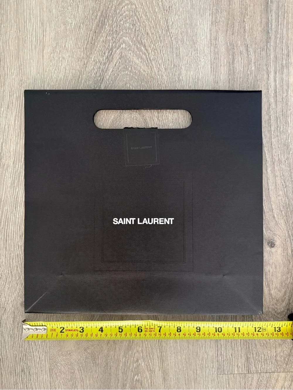 Saint Laurent Cutout Handle Shopping Bag