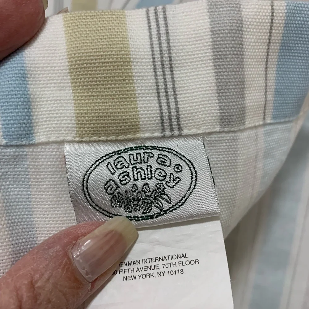 Vintage Laura Ashley shower curtain