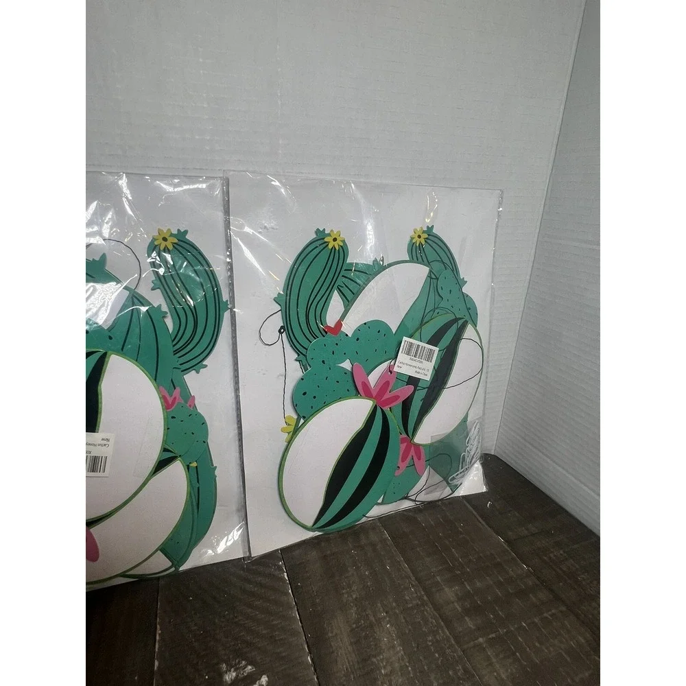 KatchOn Hanging Cactus Centerpieces Pack of 6 Cactus Party Decorations Lot Of 2‎