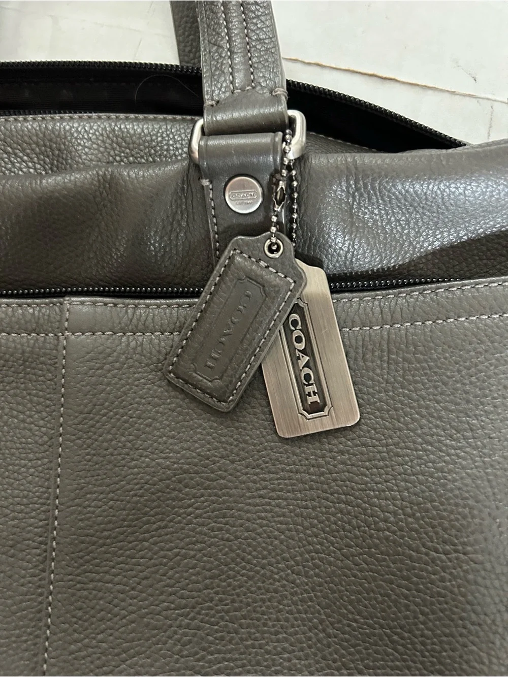 Coach metropolitan gray