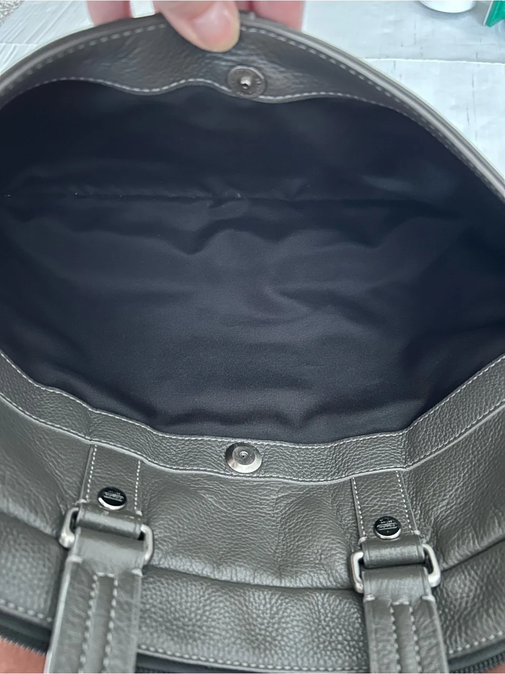 Coach metropolitan gray