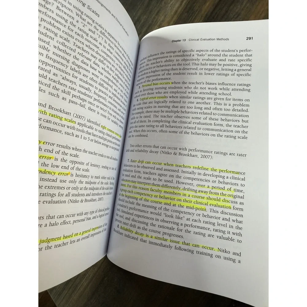 Springer Publishing Company evaluation testing