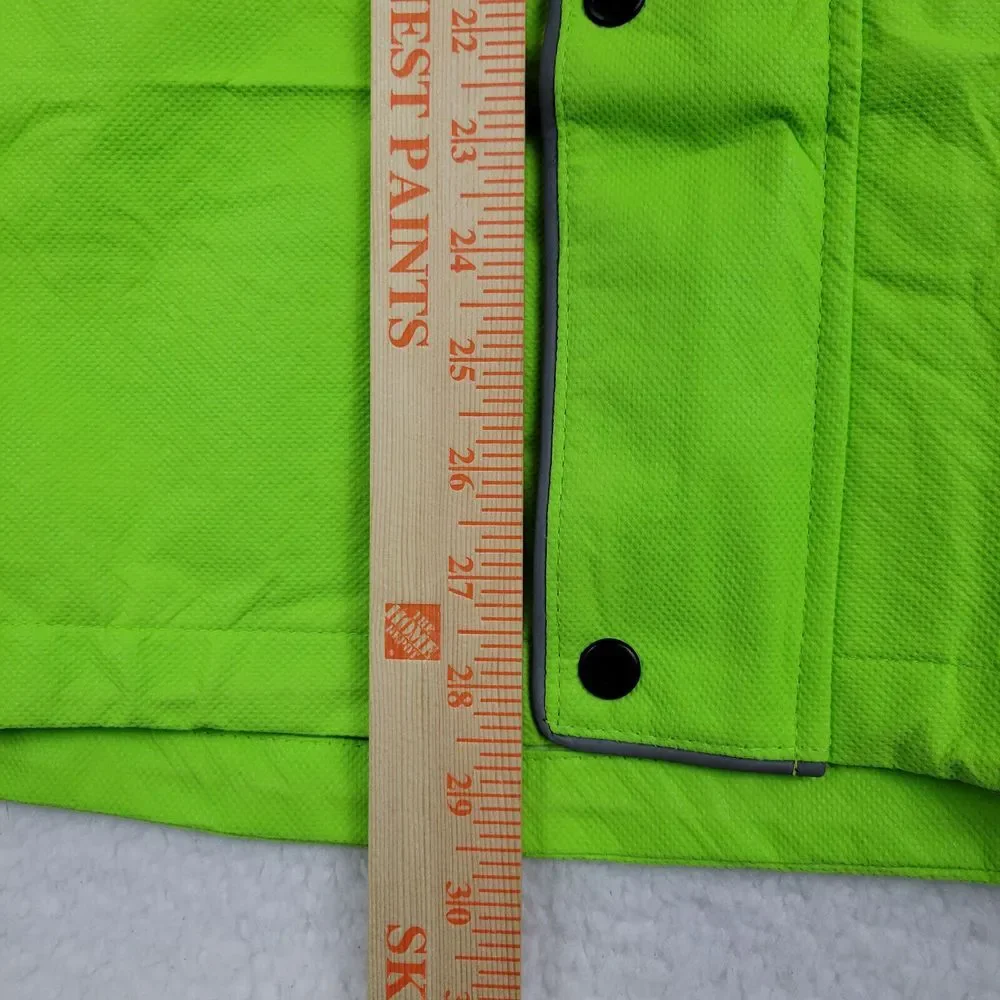 Frogg Toggs Road Toad Reflective Jacket Mens‎ Small Hi-Vis Green FT63133-48 NEW