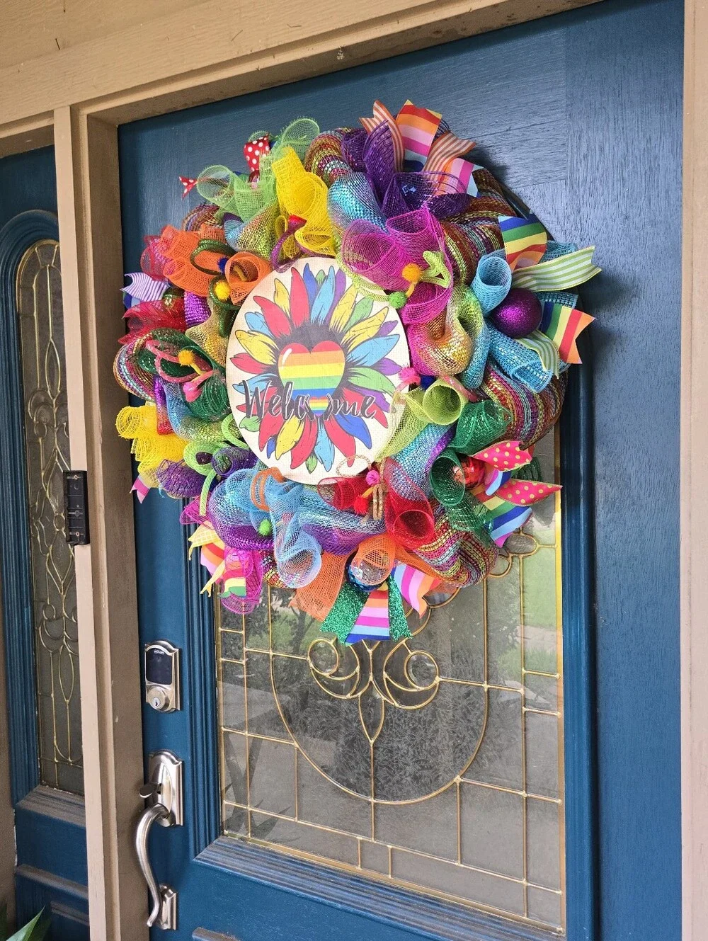 Handmade welcome pride