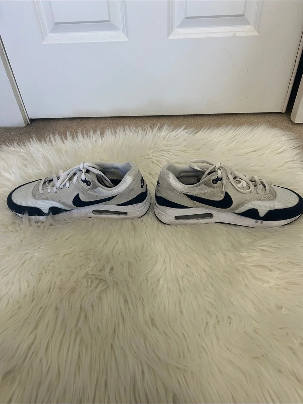 Nike Air Max Golf Men's shoes size 6.5 navy blue gray sneaker shoes