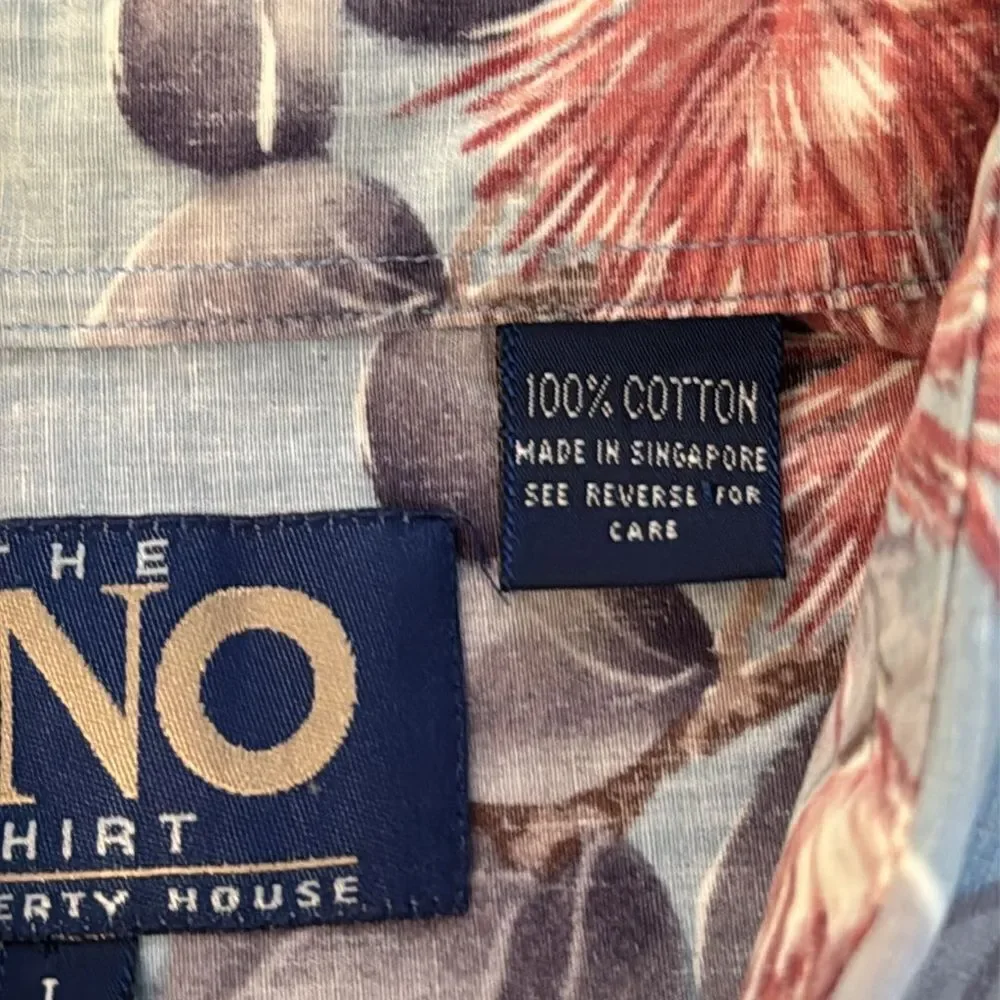 LIBERTY HOUSE The ONO Shirt Vintage Reverse Print Hawaiian Shirt