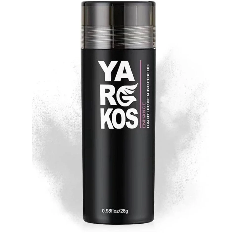 Yarkos Enhance Hair Thickening Fibers Dark Brown #4 Instant Coverage 28g 0.98oz