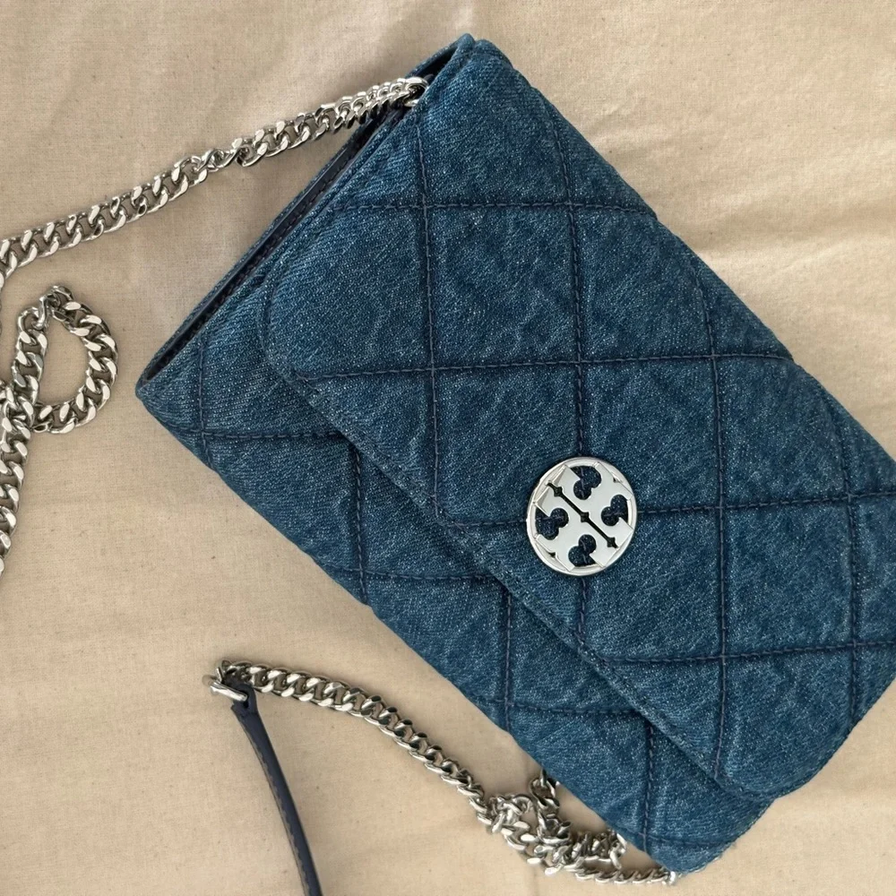 Tory Burch color denim
