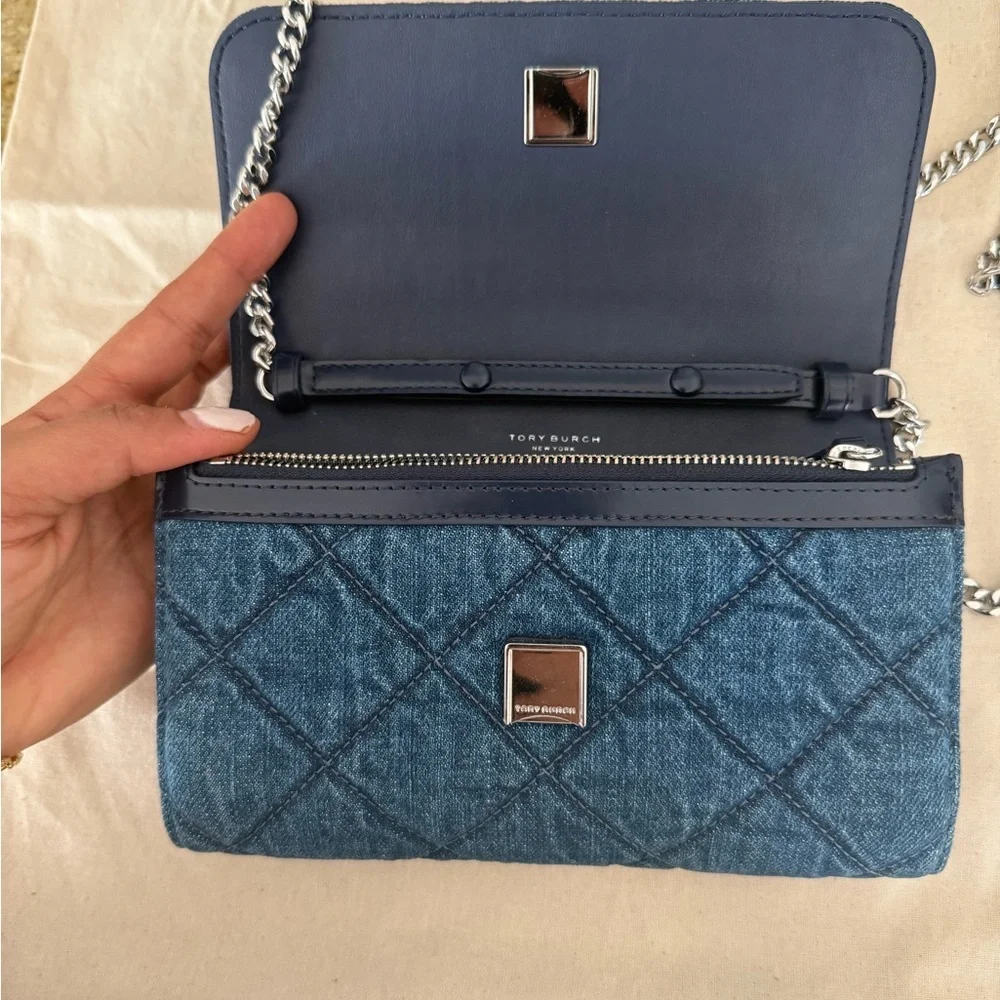 Tory Burch color denim